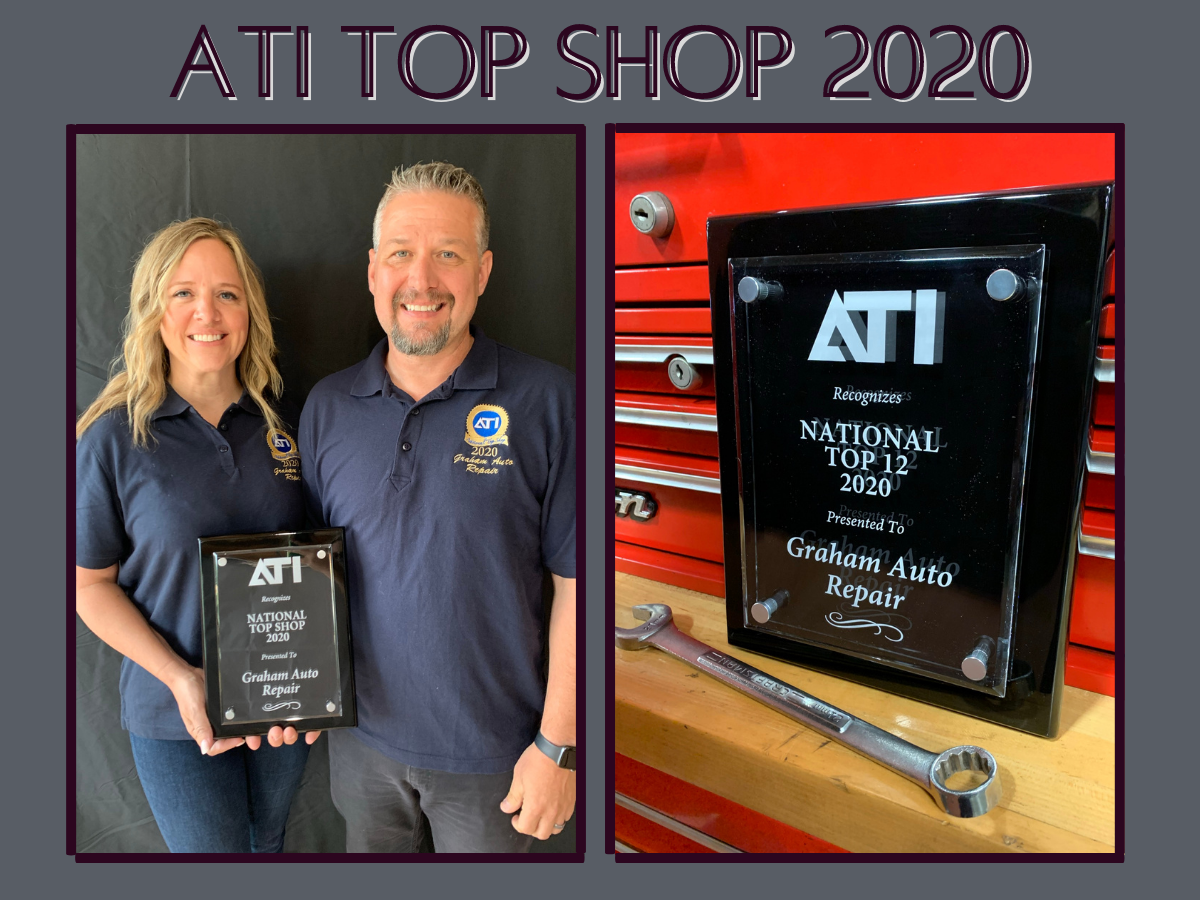 Graham Auto Repair Shop Owners Troy and Kori Vaninetti | ATI Top Shop 2020